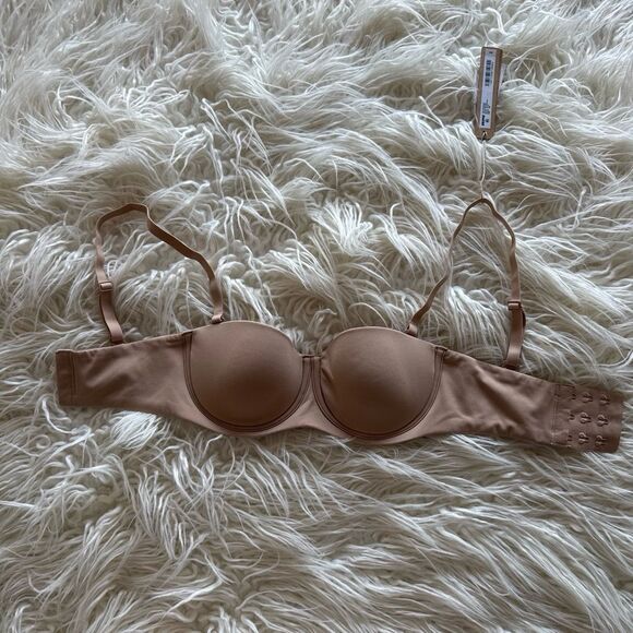 Skims Fits Everybody Strapless Bra Clay Size 30B - Picture 2 of 9